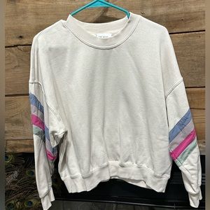 Hippie Rose Cropped Sweatshirt